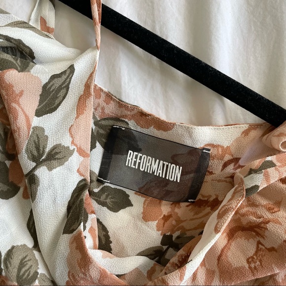 Reformation Mini Floral Dress - Picture 3 of 5